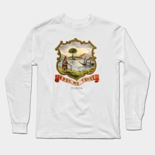 1876 Florida Coat of Arms Long Sleeve T-Shirt